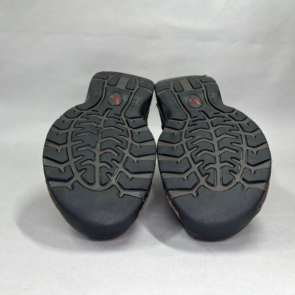 Red Wing Men's Size 9 Brown Leather Steel Toe Lace Up Work Shoes - Picture 10 of 12